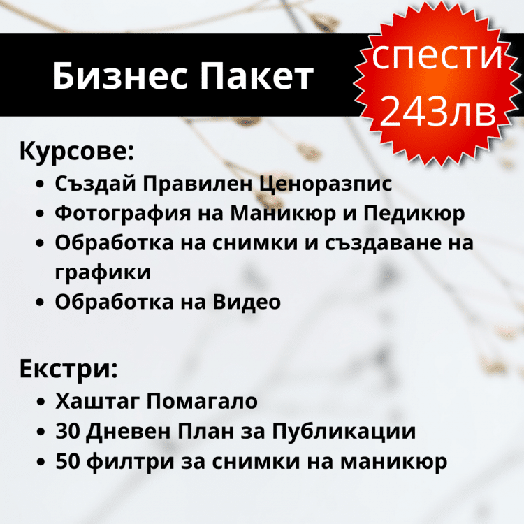 Пакет Бизнес